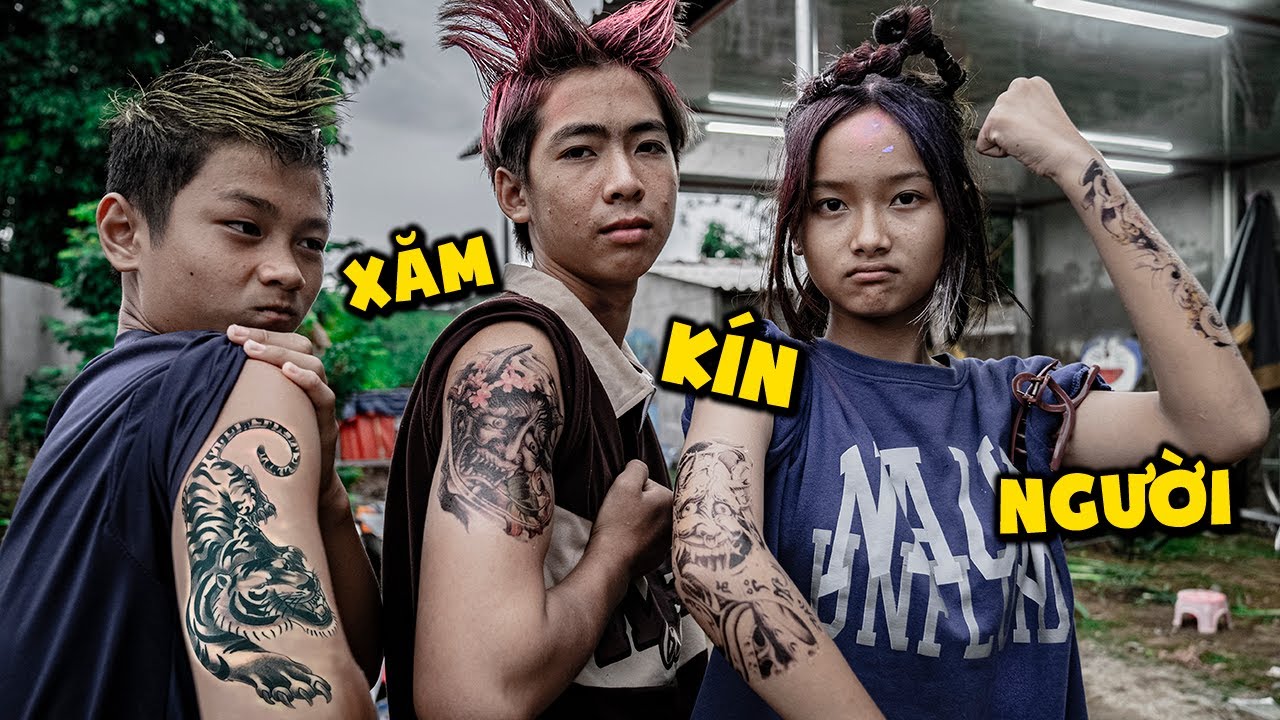 Thái Chuối | Trẻ Trâu Xăm Hình Thử Phản Ứng Ba Mẹ - Tattoo Troll