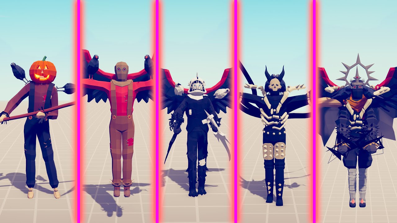 EVOLUTION OF SCARECROW - Totally Accurate Battle Simulator TABS