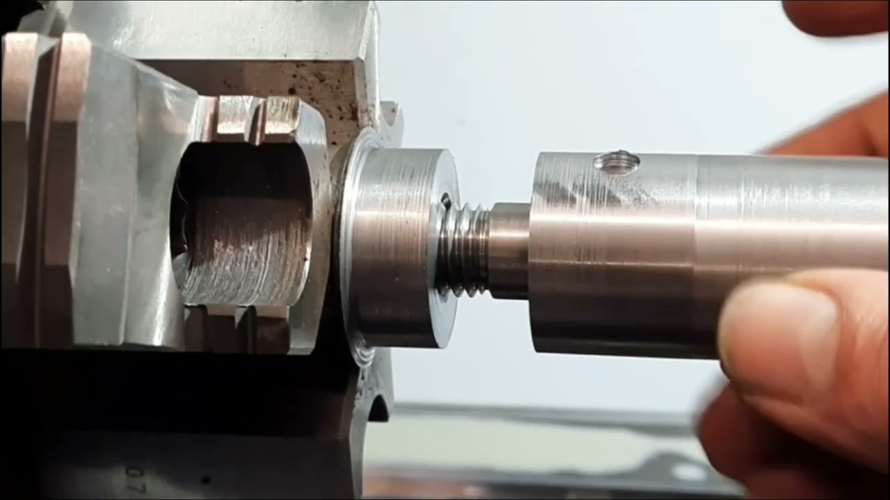 Kegelspalter Spitze Eigenbau Cone Splitter Konisch Gewinde Haas Drehen Lathe CNC Holzspalter Split