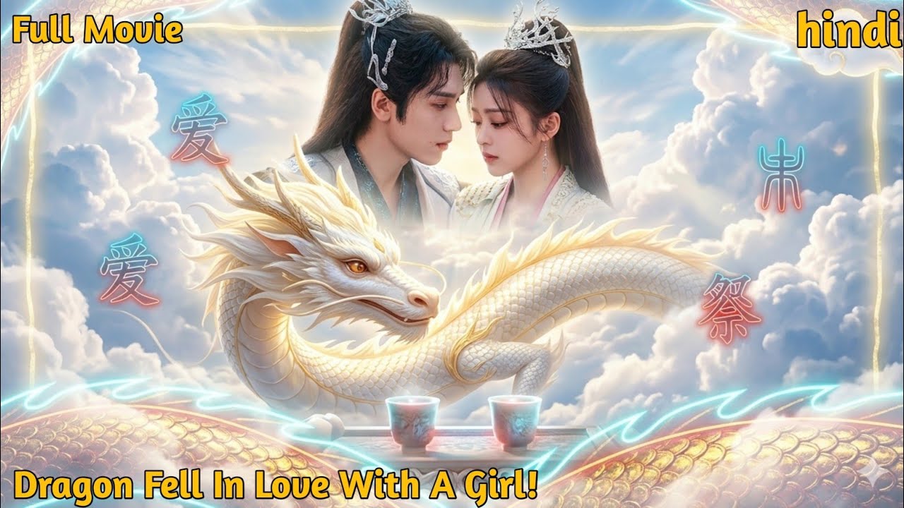 Full Movie Hindi Dubbed: Dragon King and the Human Girl | A Story of Forbidden Love & Sacrifice 🐉&hearts;️