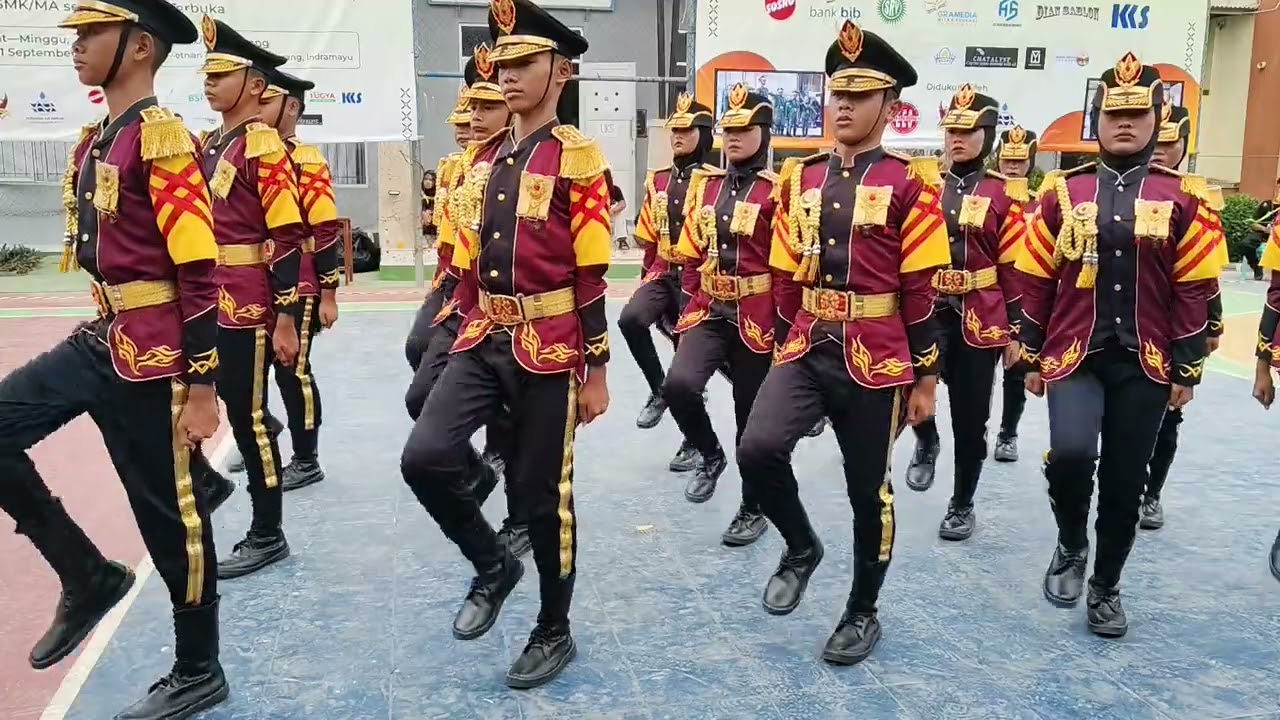 PASKIBRA SMPN 1 GABUSWETAN A || LKBB SPECTRA || TINGKAT PROVINSI JAWA BARAT
