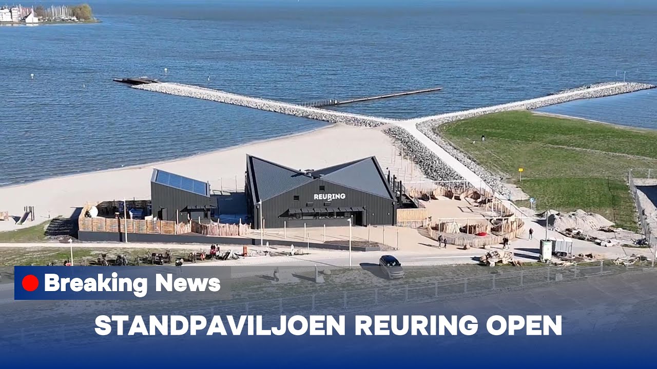 Strandpaviljoen Reuring is geopend! 🚁🌊 | DJI Air 3 | 4K Drone Video