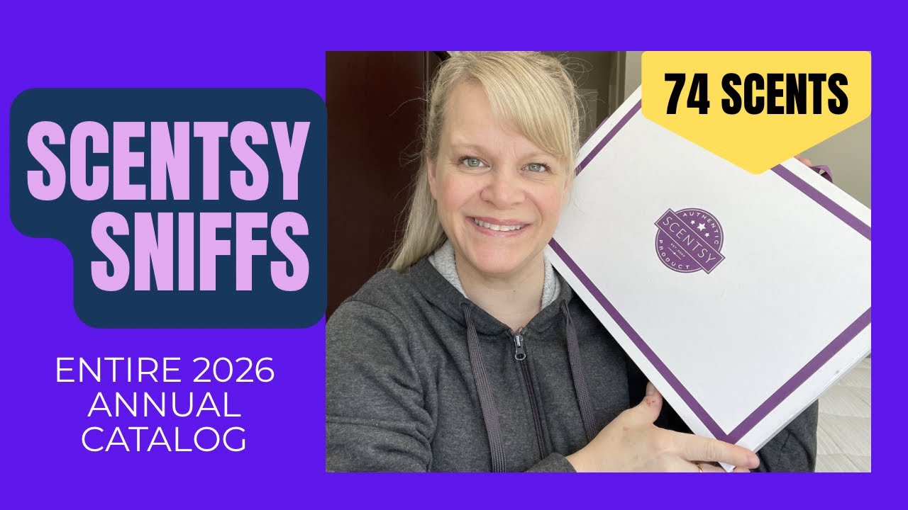 Scentsy ANNUAL CATALOG Sniff-Thru! 