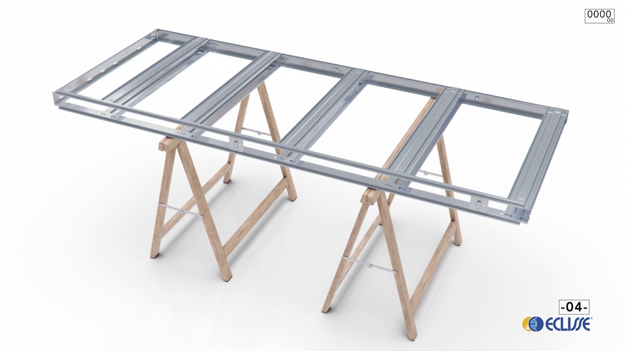 ECLISSE SINGLE CLASSIC STUD WALL KIT