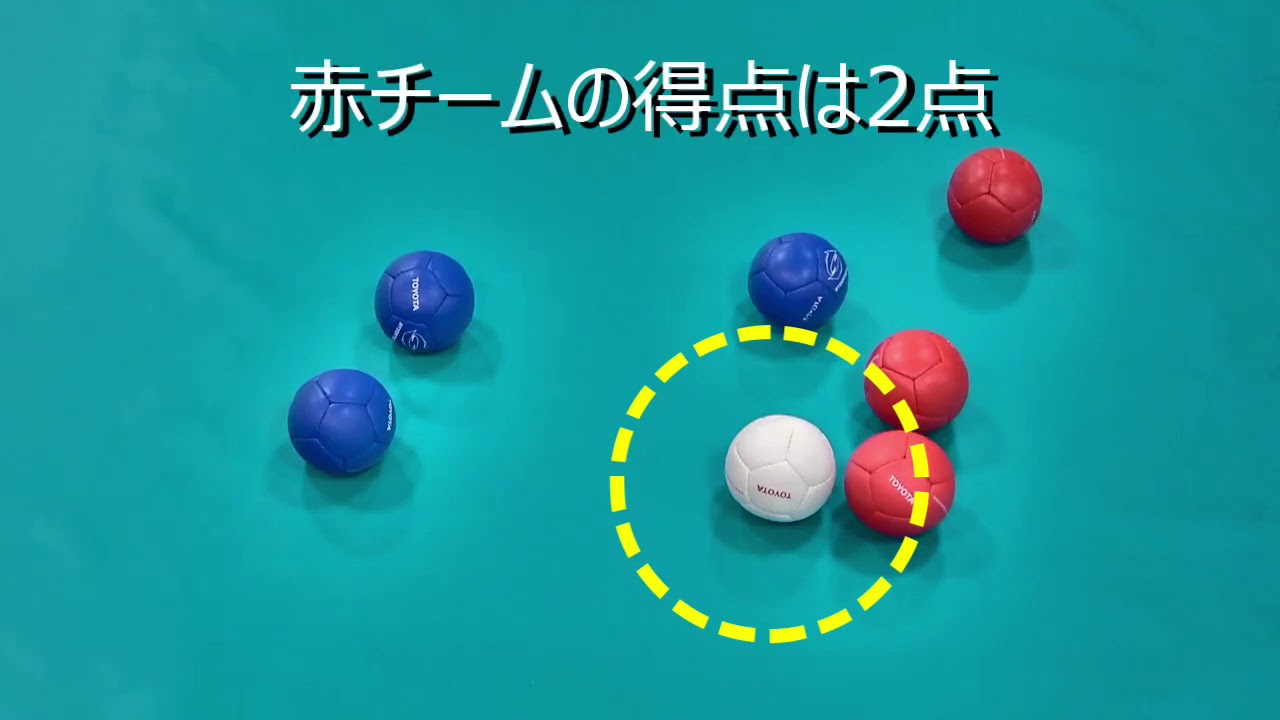 ボッチャのルール説明基本編