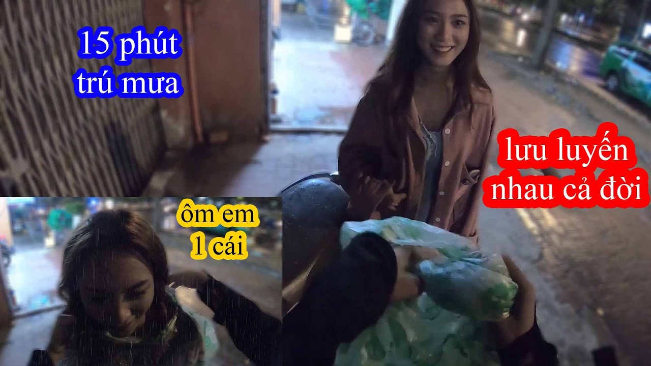 Giúp Đỡ Gái Xinh quên mang Áo Mưa và Cái Kết | GoGo TV