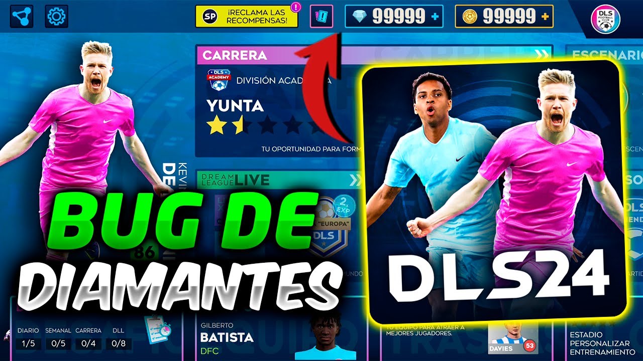 DLS 24 Hack/BUG - MONEDAS y DIAMANTES ILIMITADOS en Dream League Soccer 2024 (PASO a PASO)