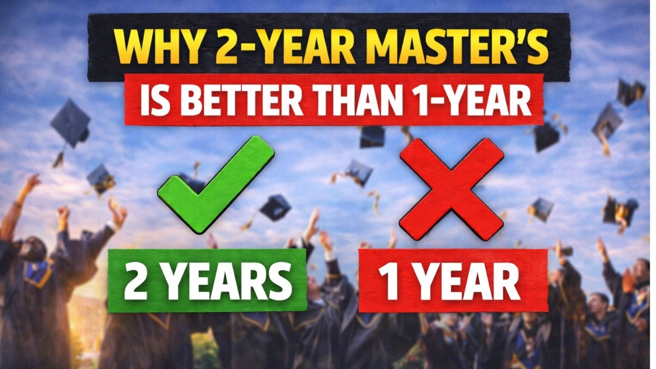 Why 2 - years Masters is better than 1 - Year