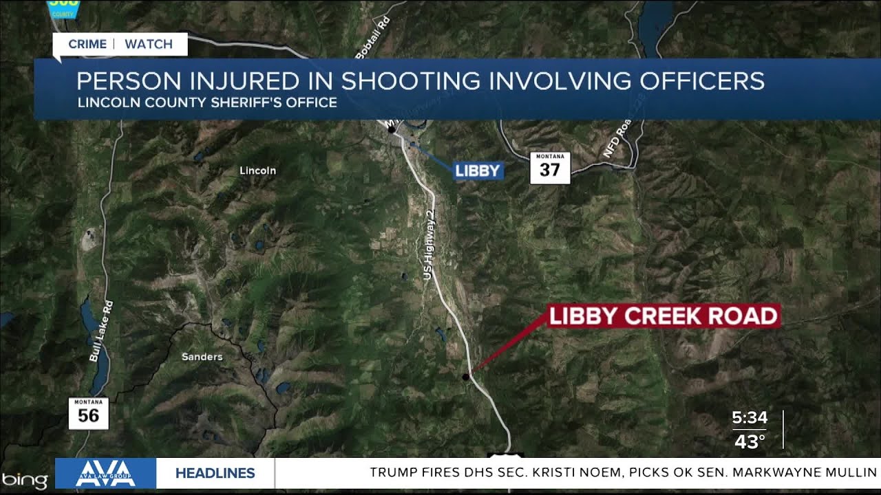 Officer-involved shooting near Libby under investigation