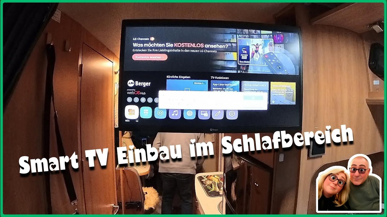 do it yourself - Endlich schön einschlafen :-) Smart TV Einbau im Schlafbereich