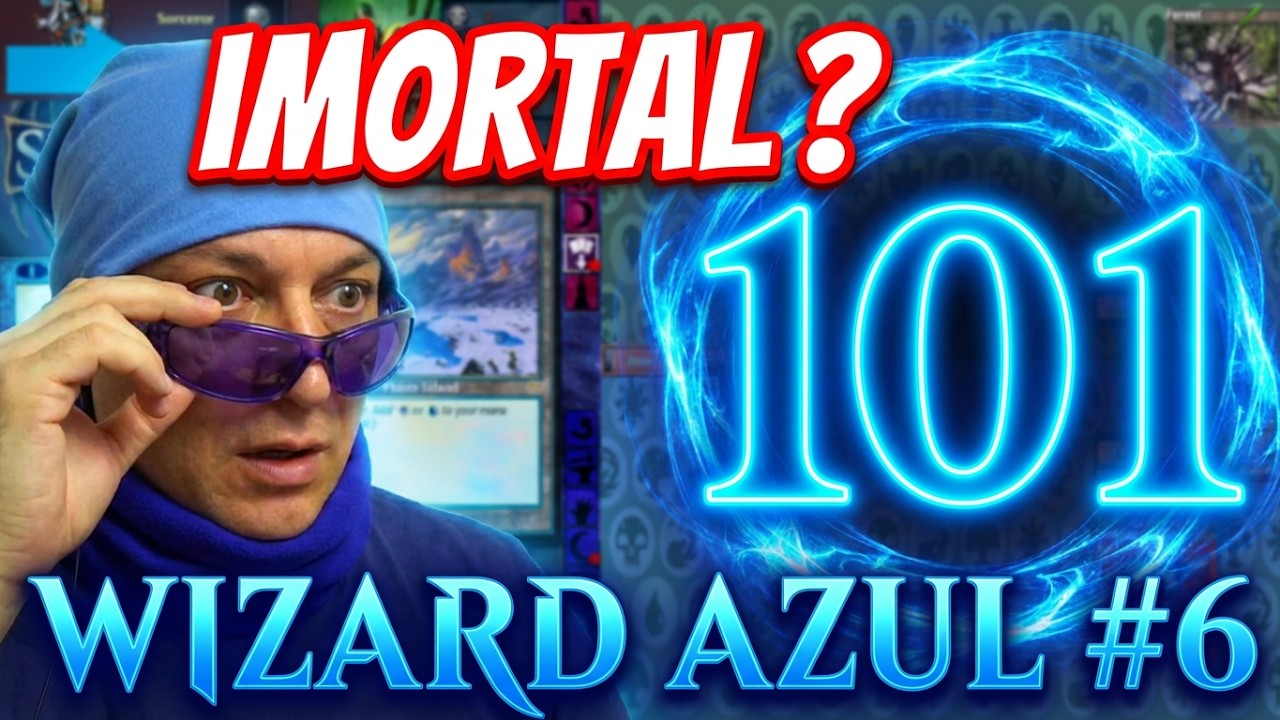 MTG Shandalar! WIZARD azul 6