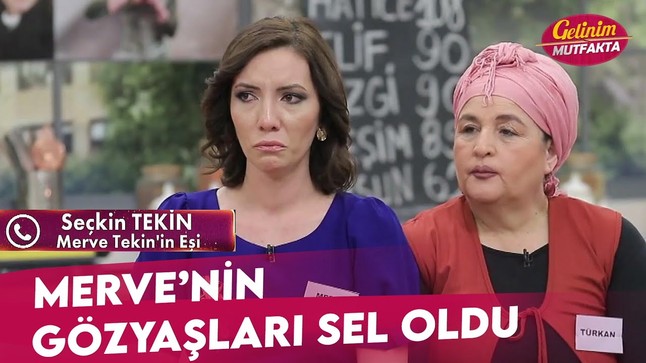 Merve'nin Eşi Yayına Bağlandı - Gelinim Mutfakta 13 Nisan Perşembe