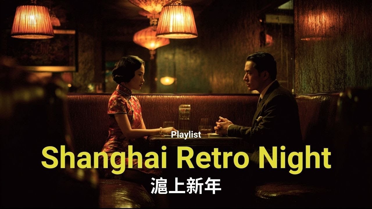 上海夜晚慢舞 | 留声机里的旧时爱情 | Retro Jazz, Romantic Shanghai