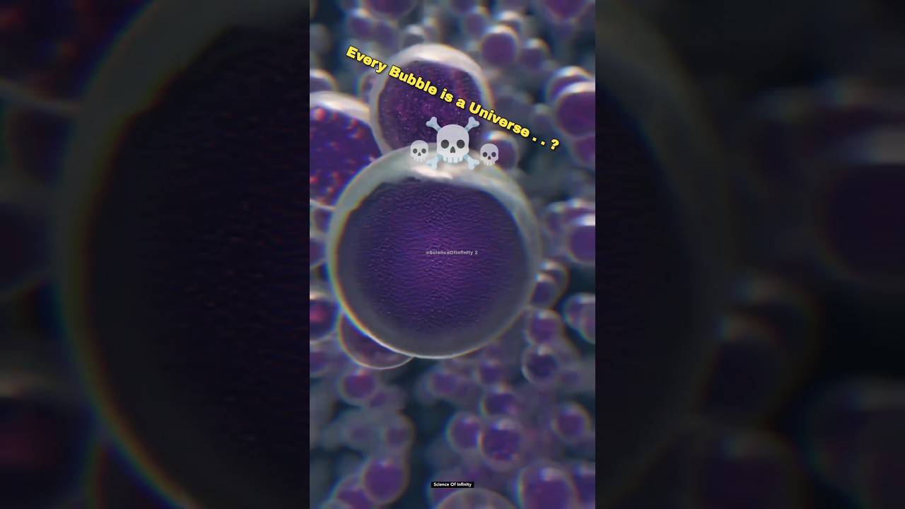 Every Bubble Is A Universe . . . ? ☠️💀 #shorts #space #scienceofinfinity