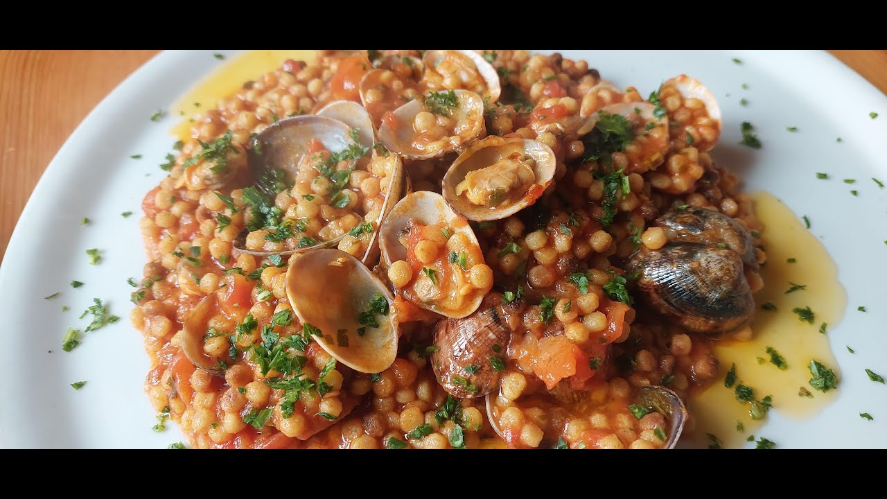 FREGOLA SARDA E VONGOLE RICETTA ORIGINALE