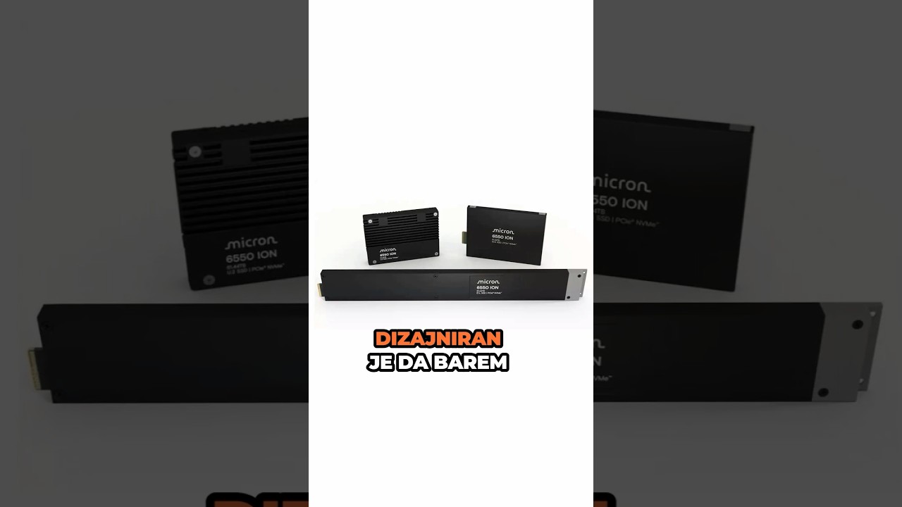 Micron napravio 60TB SSD na PCIE 5.0 standardu #micron #ssd #nvme