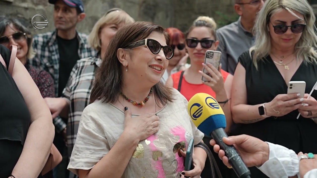 გია ჯაჯანიძის ემოციური შეხვედრა, ემიგრანტებთან.
