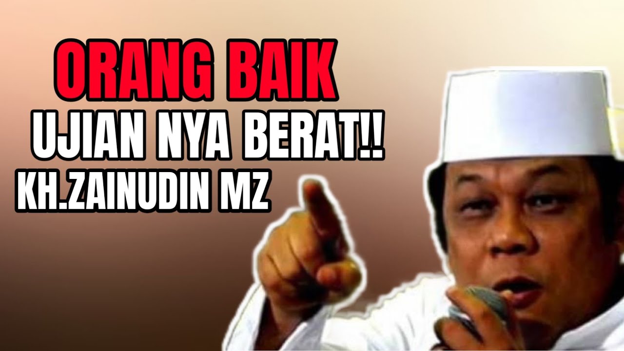 Saat Orang Baik Terluka, Allah Ganti dengan Rezeki | Ceramah kh zainudin mz