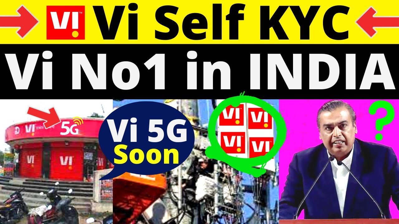 Vi Launch Self KYC System | Vi SIM Free Home Delivery | Vi 5G Launch in India Soon