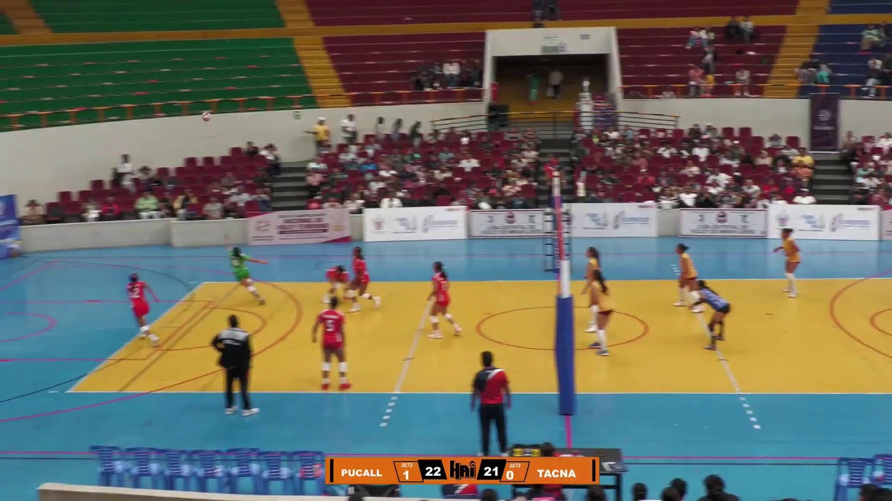SURCO VS PUCALLPA NACIONAL SUB 15 DE VOLEY 25 DE FEBRERO