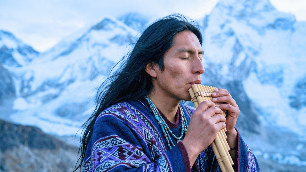 ANDEAN PAN FLUTE 🌿 Music to Heal the Soul & Relieve Stress Inspired by Leo Rojas & Native Flute