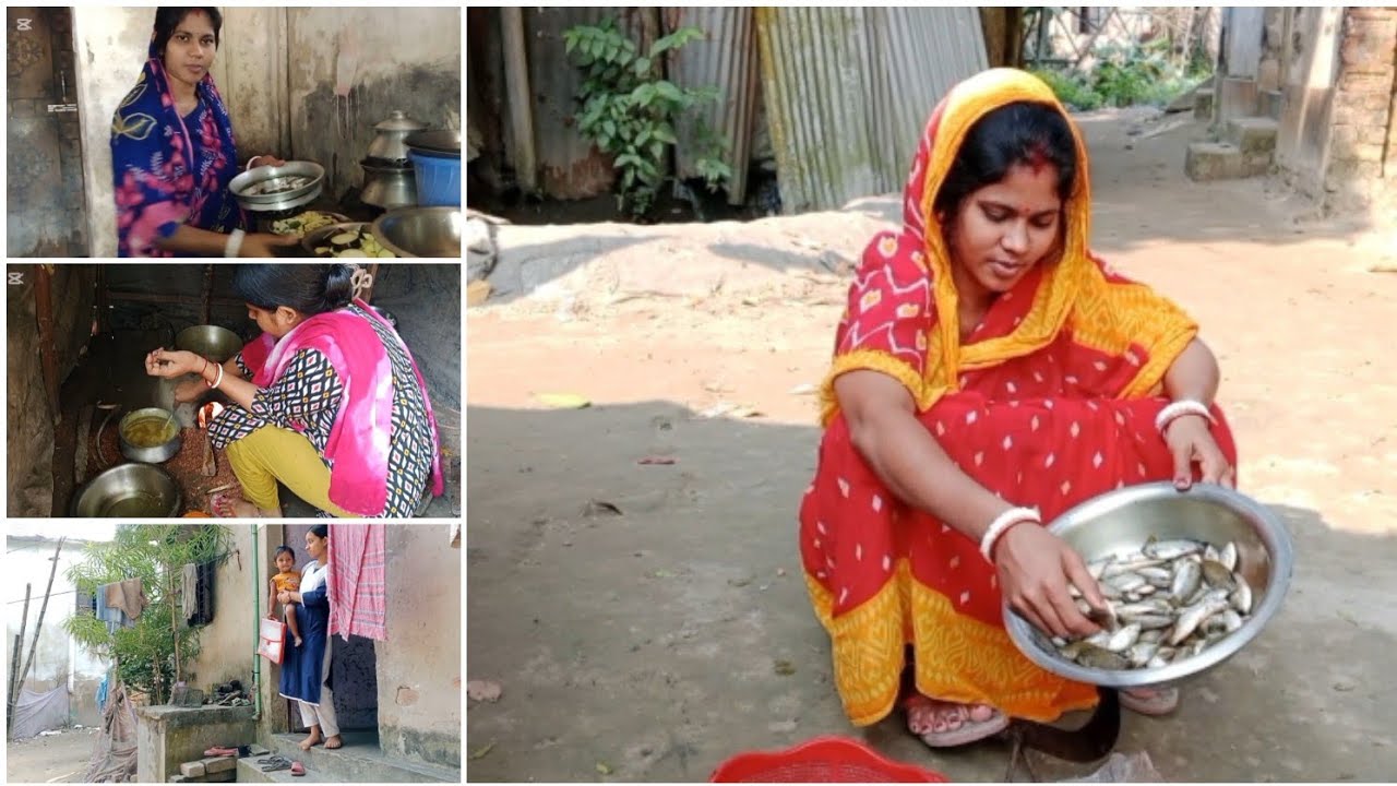 সকাল সকাল এত সস্তা মাছ কোথায় থেকে কিনে আনলাম আর এই মাছ দিয়ে কি কি রান্না করলাম 