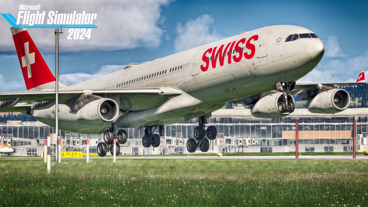 SWISS A340 | Zurich to Shanghai FULL FLIGHT | Microsoft Flight Simulator 2024