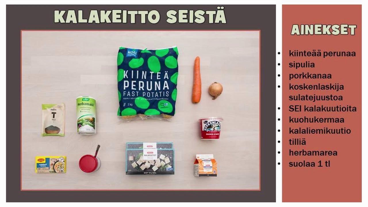Kiehuvan Kattilan Keittiö jakso 9: Kalakeitto