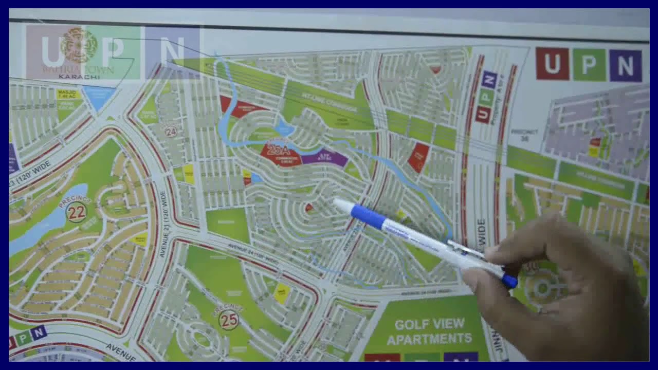 125 Sq. Yard Bahria Town Karachi Plots – Map Explanation by UPN