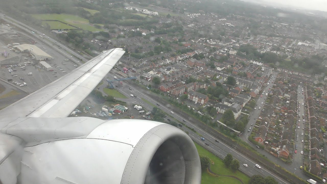 [4K] FULL THROTTLE | ASL Ireland Boeing 737-300 POWERFUL TAKEOFF at Belfast City