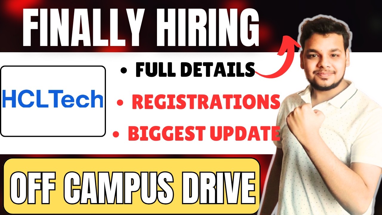HclTech Hiring & Full Application Process Explained | HclTech Hiring 2026, 2025, 2024, 2023 Batch