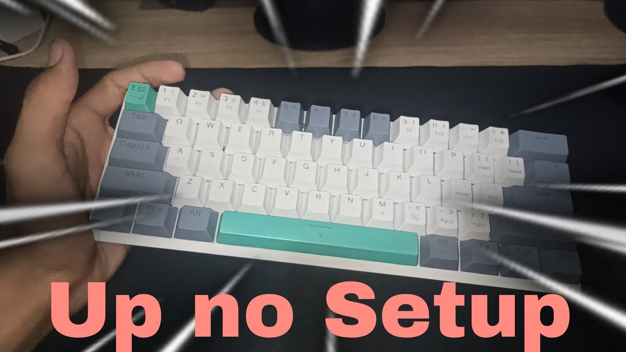 Comprei um teclado novo 60% e dei um Upgrade gigante no setup...