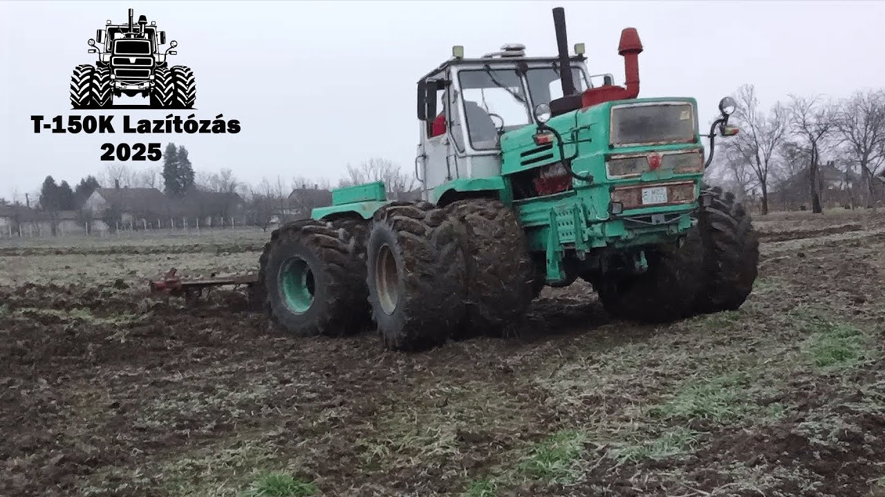 T-150K & 5 késes IH lazító | Lazítózás 2025