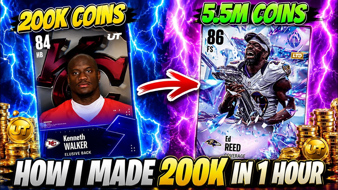 Как я заработал 200 тысяч монет за 1 час в Madden 27!! ЭТОТ МЕТОД ФАРМА МОНЕТ ПРОСТО БЕЗУМИЕ!!