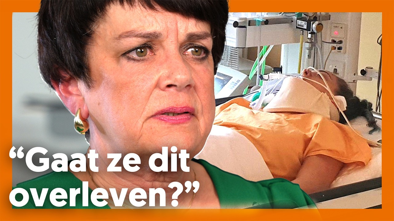 DOCHTER uit AUTO GESLINGERD bij crash met VRACHTWAGEN | Op de Spoed: in levensgevaar | EO