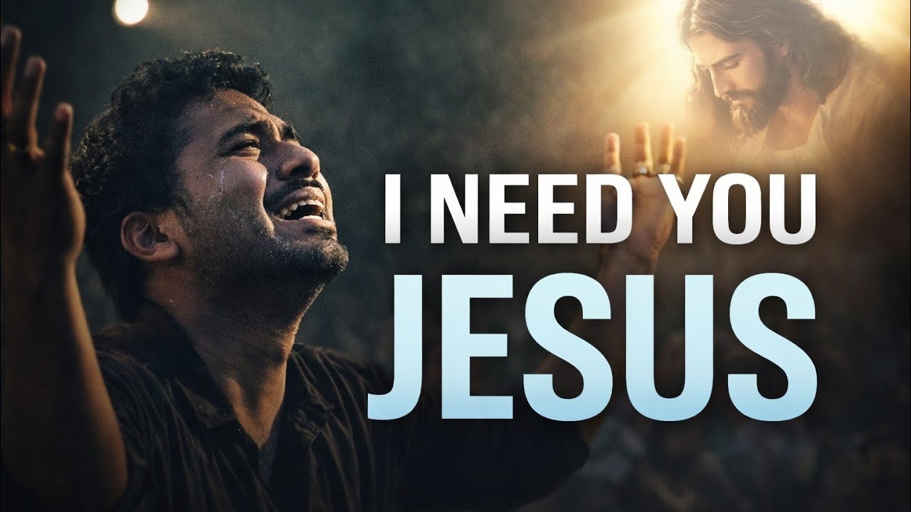 I Need You Jesus | Emotional Worship Song 2026 | Worship Songs |  Jesus Song