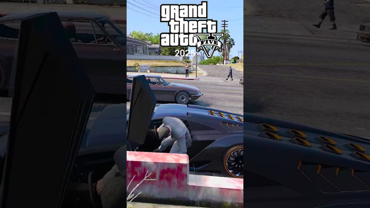 Michael vs Robbers in GTA 5 #shorts #gta#gtav #gta5 #grandtheftautov #gtaonline+#gaming