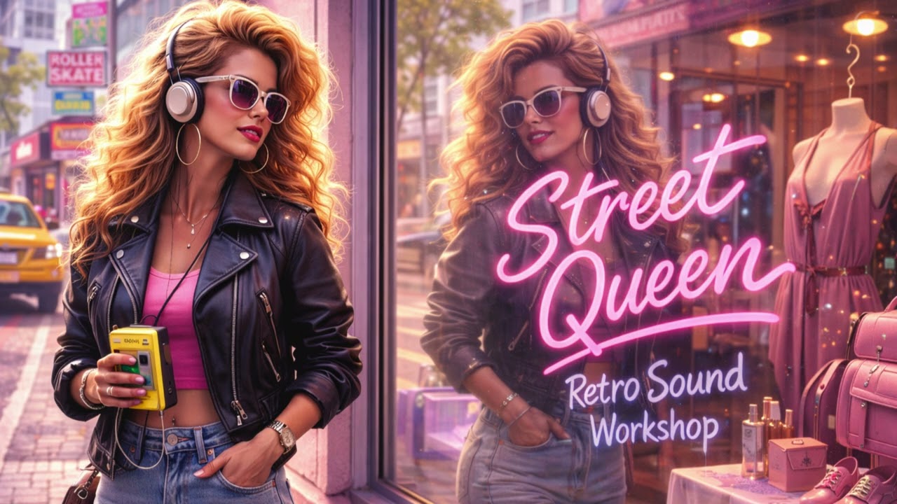 Street Queen | 80s Madonna-Style Synthpop | Retro Walkman City Pop | No.009