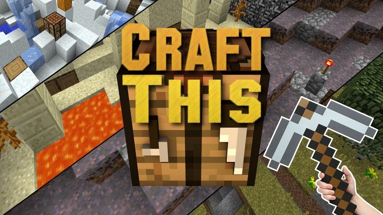 Minecraft - CRAFT THIS! #4 (CRAFTING CHALLENGE) with The Pack