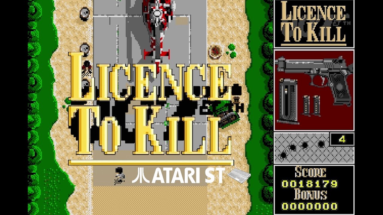 Licence to Kill - Atari ST (1989) longplay