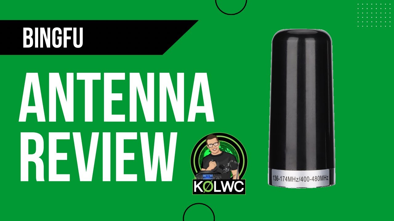 Обзор антенны Bingfu | Двухдиапазонная антенна для любительского радио NMO