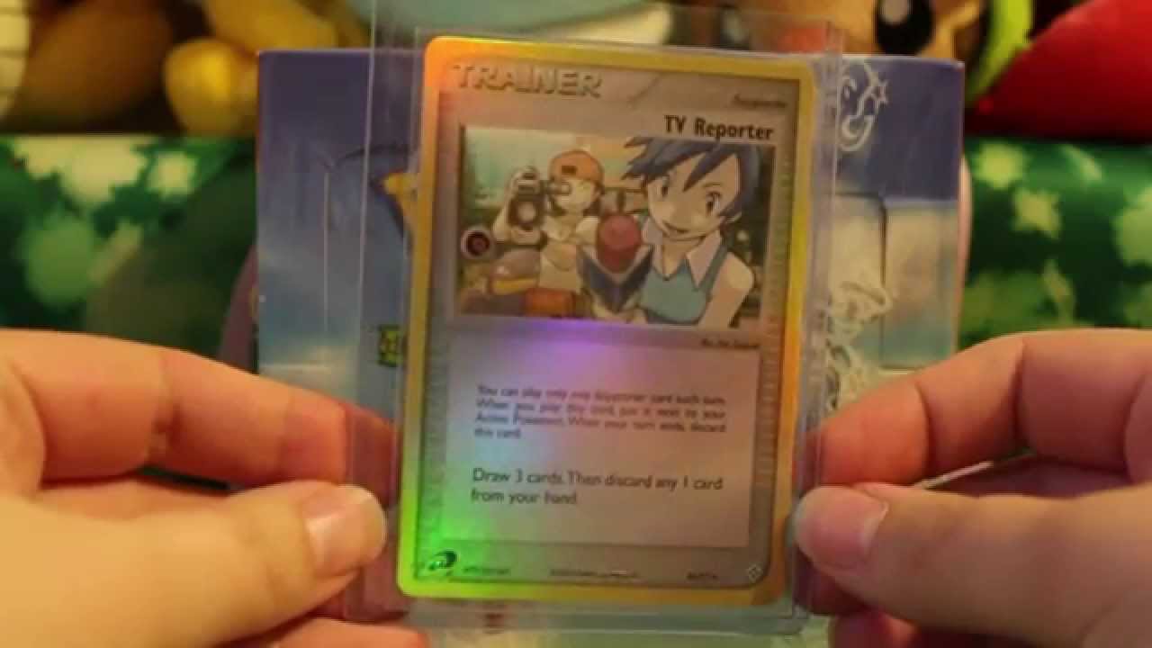 EX Dragon Booster Box Opening & Highlight Cards: TV Reporter Reverse, Rayquaza EX, & Box Toppers