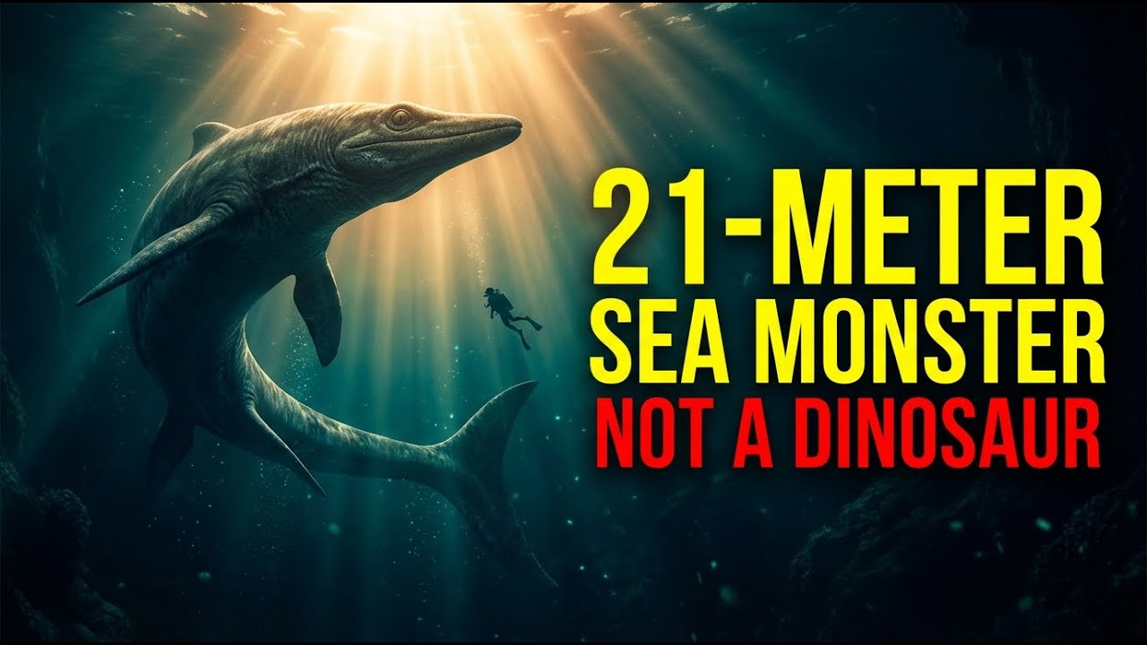 This 21-Meter Sea Monster Was NOT a Dinosaur & The Truth Is Crazier