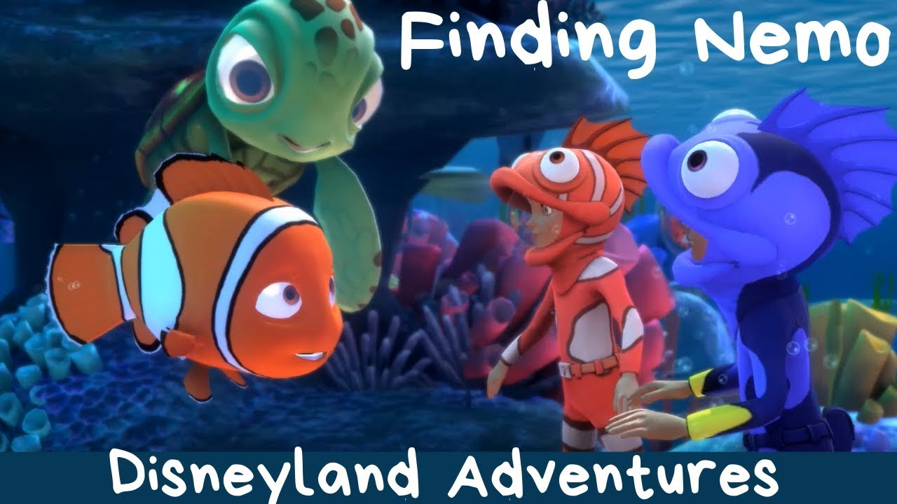 FINDING NEMO SUBMARINE VOYAGE | {Disneyland Adventures} Gameplay BONUS ride on Gadgets Go Coaster!
