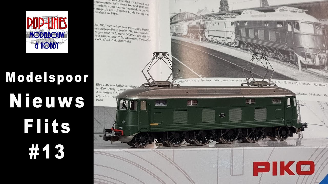 Modelspoor NieuwsFlits #13 | Piko NS 1000 en veel meer Nederlandse treinen