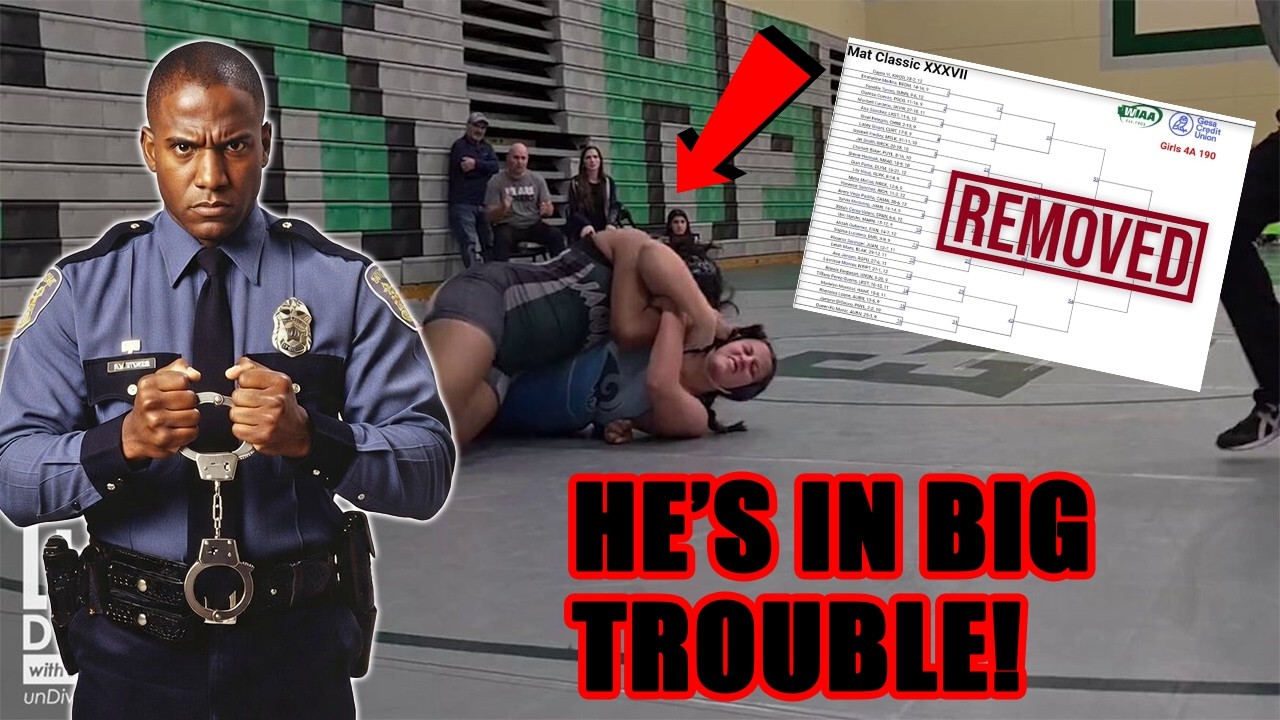 Transgender Wrestler PANICS! QUITS State Championship after accusation of VIOLATING Female Opponent!