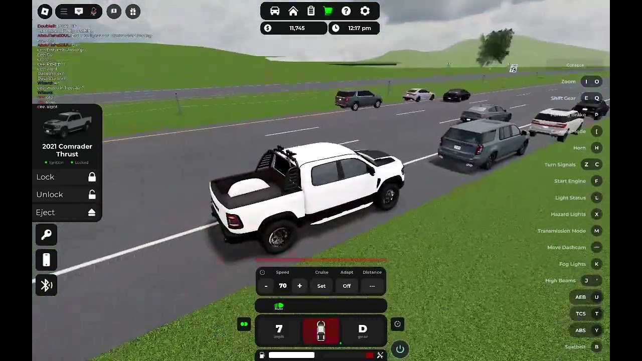 Playing on a Rensselaer county private server rp (Roblox)