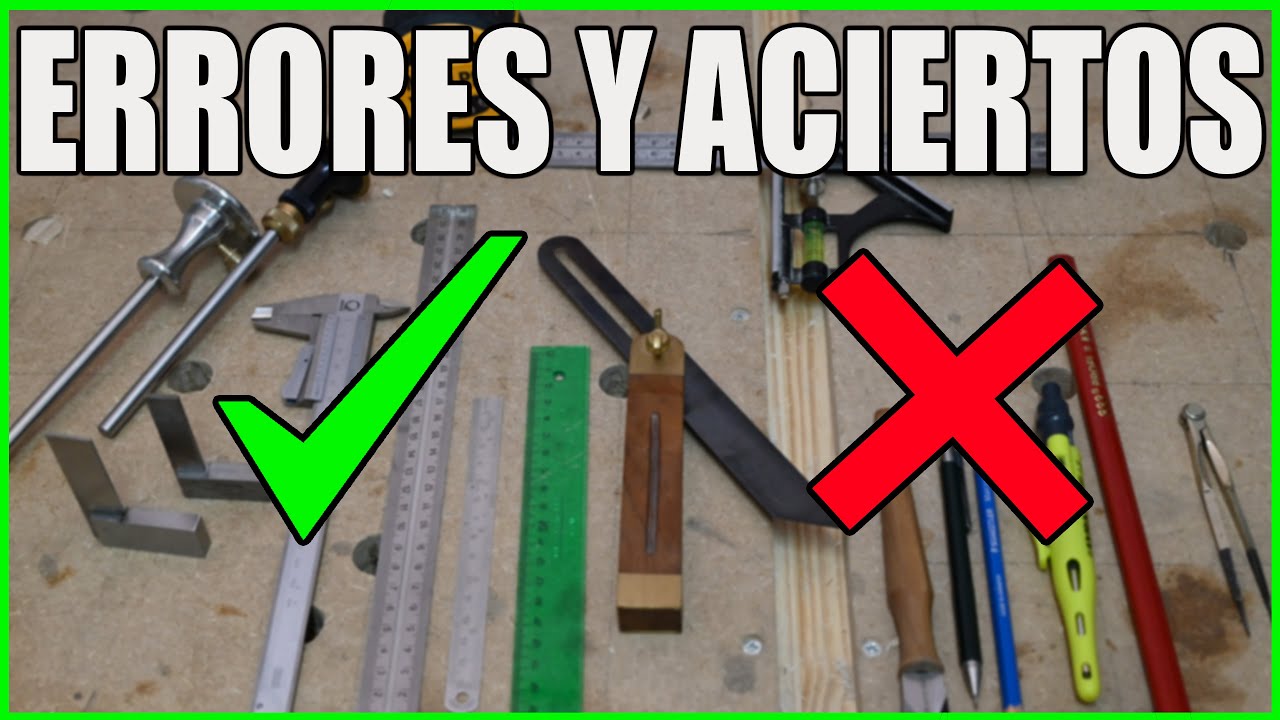 🚀 DESCUBRE la PRECISIÓN en CARPINTERÍA. HERRAMIENTAS de MEDICIÓN y MARCAJE. ¿Lo haces así?