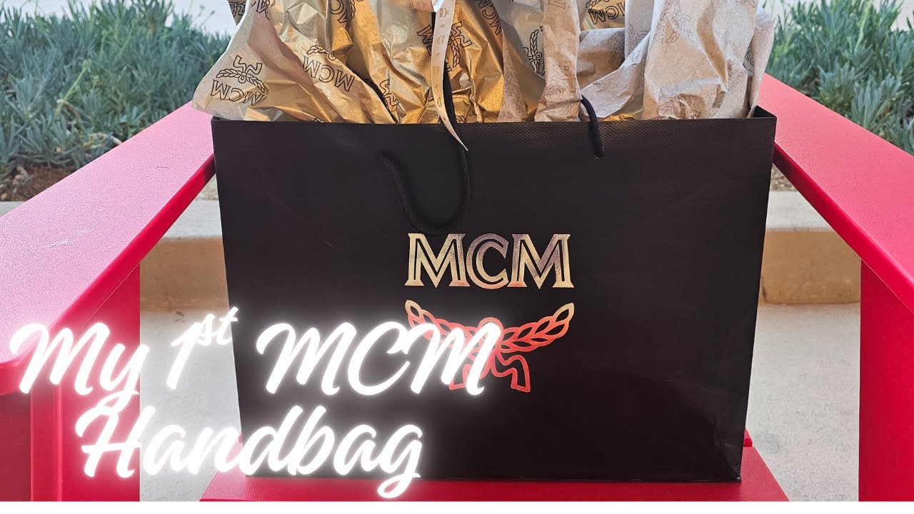 My 1st MCM Handbag 🤗