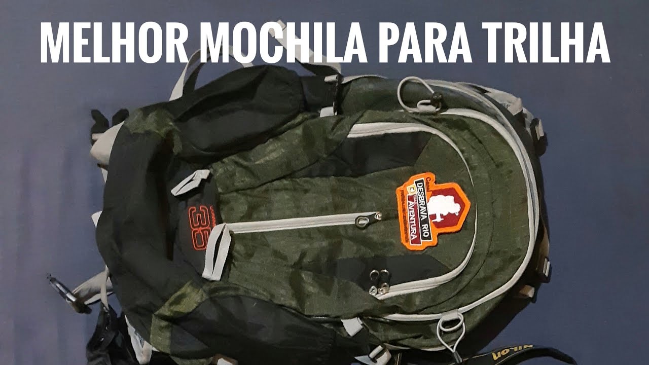 Melhor mochila, Communter 35lt | Trilhas e Rumos | Canal Desbrava Rio